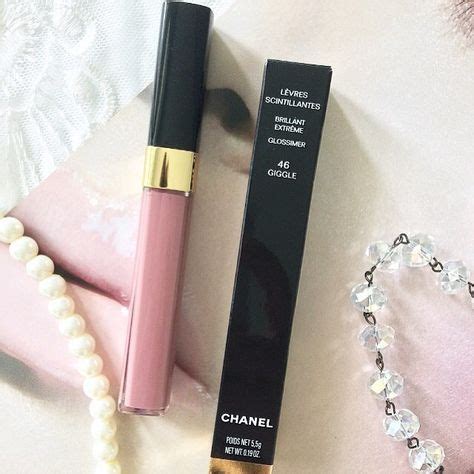 chanel levres scintillantes glossimer 46|Chanel lip gloss review.